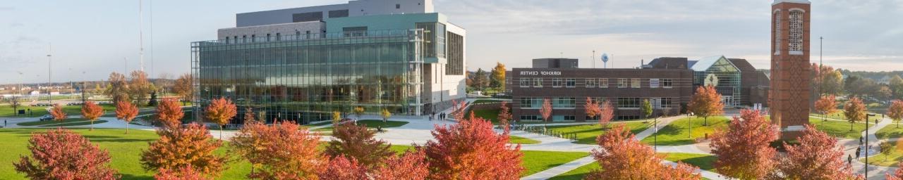 Allendale Campus during the Fall